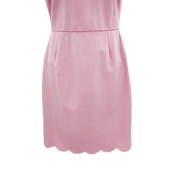 Vintage Necessary Objects Scalloped Hem Sleeveless Sheath Dress XS - Picture 4 of 8